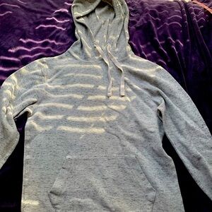 💚3/$25 George Gray Hooded Sweatshirt with Stripes